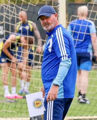 Scotland manager Steve Clarke during a training session Scotland Training Session, 2026 FIFA World Cup, WM, Weltmeisterschaft, Fussball Football, Florida Blue Training Centre, Florida, USA - 05 Jun 2026Florida Florida Blue Training Centre United States of America EDITORIAL USE ONLY No use with unauthorised audio, video, data, fixture lists, club league logos or live services. Online in-match use limited to 120 images, no video emulation. No use in betting, games or single club league player publications. Copyright: xChrisxArjoon Shutterstockx 16906920b