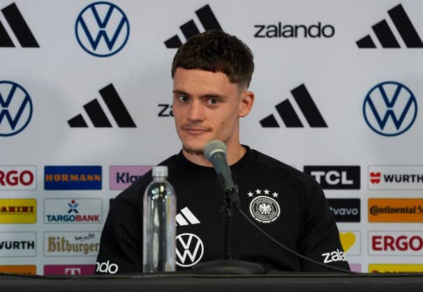 Florian Wirtz Germany, 17 , Press conference USA, German national soccer team, Press conference, Chicago, 05 06 2026 USA, German national soccer team, Press conference, Chicago, 05 06 2026 Chicago Copyright: xEibner-Pressefoto ScottxColemanx EP_SCN