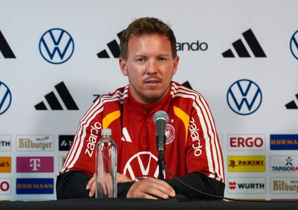 Julian Nagelsmann Germany, Head Coach , Press Conference USA, German National Soccer Team, Press Conference, Chicago, 05 06 2026 USA, German National Soccer Team, Press Conference, Chicago, 05 06 2026 Chicago Copyright: xEibner-Pressefoto ScottxColemanx EP_SCN