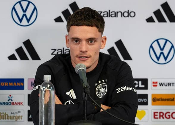 Florian Wirtz Germany, 17 , Press conference USA, German national soccer team, Press conference, Chicago, 05 06 2026 USA, German national soccer team, Press conference, Chicago, 05 06 2026 Chicago Copyright: xEibner-Pressefoto ScottxColemanx EP_SCN