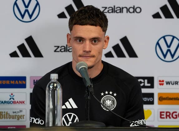 Florian Wirtz Germany, 17 , Press conference USA, German national soccer team, Press conference, Chicago, 05 06 2026 USA, German national soccer team, Press conference, Chicago, 05 06 2026 Chicago Copyright: xEibner-Pressefoto ScottxColemanx EP_SCN