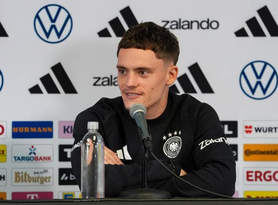 Florian Wirtz Germany, 17 , Press conference USA, German national soccer team, Press conference, Chicago, 05 06 2026 USA, German national soccer team, Press conference, Chicago, 05 06 2026 Chicago Copyright: xEibner-Pressefoto ScottxColemanx EP_SCN