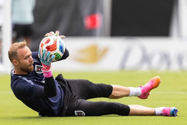 SOCCER - FIFA World Cup, WM, Weltmeisterschaft, Fussball 2026, preview SANTA BARBARA,CALIFORNIA,USA,05.JUN.26 - SOCCER - FIFA World Cup 2026, USA, Mexico, Canada, training. Image shows Alexander Prass (AUT). GEPAxpictures xArminxRauthner