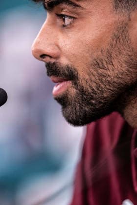 Portugal v Chile - FIFA World Cup, WM, Weltmeisterschaft, Fussball 2026 International Friendly, Länderspiel, Nationalmannschaft Samu Costa of Portugal gives a press conference, PK, Pressekonferenz in Oeiras, Portugal, on June 6, 2026, ahead of the FIFA World Cup 2026 international friendly match between Portugal and Chile at Estadio Nacional do Jamor. Lisbon Oeiras Portugal Copyright: xRodrigoxMoreira NurPhotox originalFilename:moreira-portugal260605_nphhi.jpg