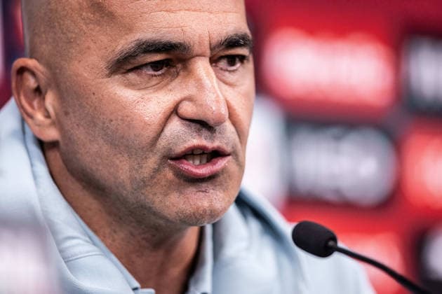 Portugal v Chile - FIFA World Cup, WM, Weltmeisterschaft, Fussball 2026 International Friendly, Länderspiel, Nationalmannschaft Portugal Head Coach Roberto Martinez gives a press conference, PK, Pressekonferenz in Oeiras, Portugal, on June 6, 2026, ahead of the FIFA World Cup 2026 international friendly match between Portugal and Chile at Estadio Nacional do Jamor. Lisbon Oeiras Portugal Copyright: xRodrigoxMoreira NurPhotox originalFilename:moreira-portugal260605_np9Sd.jpg