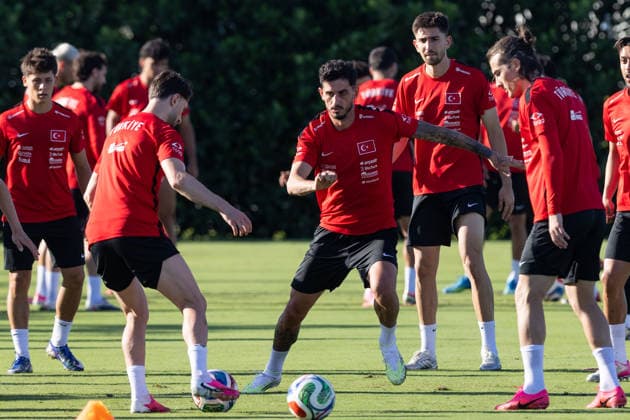 Ahead of 2026 FIFA World Cup, WM, Weltmeisterschaft, Fussball MIAMI, FLORIDA, UNITED STATES - JUNE 5: Members of Turkish national football team train as they prepare for the upcoming FIFA World Cup, in Miami, Florida, U.S., June, 5, 2026. Mostafa Bassim Anadolu Florida United States. Editorial use only. Please get in touch for any other usage. Copyright: x2026xAnadoluxMostafaxBassimx