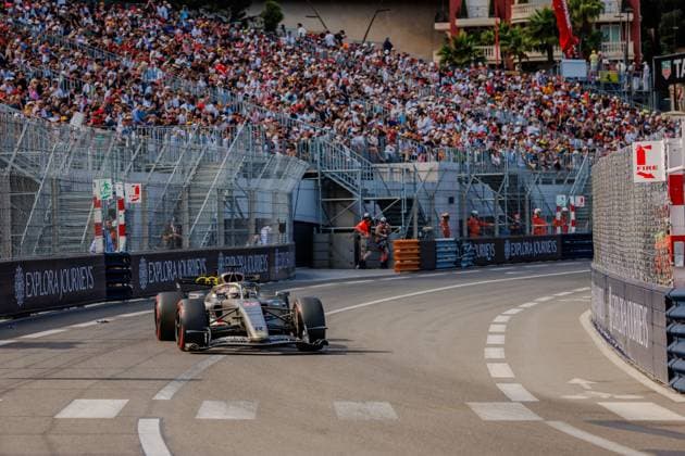 Nico Huelkenberg Audi Revolut F1 Team, 27 with his car on the track, Monaco Grand Prix, Motorsport, Formula 1, 2026 season, 05 06 2026 Monaco Grand Prix, Motorsport, Formula 1, 2026 season, 05 06 2026 Copyright: xEibner-Pressefoto AlexanderxNeisx EP_ANS