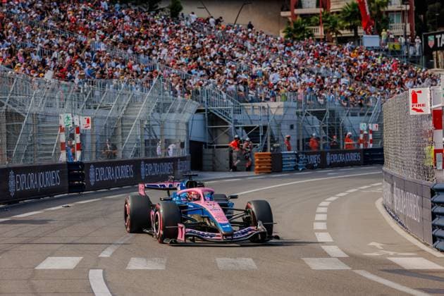 Pierre Gasly BWT Alpine F1 Team, 10 with his car on the track, Monaco Grand Prix, Motorsport, Formula 1, 2026 season, 05 06 2026 Monaco Grand Prix, Motorsport, Formula 1, 2026 season, 05 06 2026 Copyright: xEibner-Pressefoto AlexanderxNeisx EP_ANS