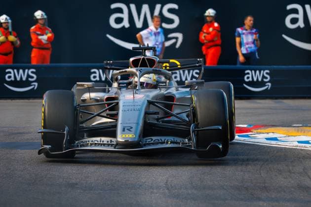 Nico Huelkenberg Audi Revolut F1 Team, 27 with his car on the track, Monaco Grand Prix, Motorsport, Formula 1, 2026 season, 05 06 2026 Monaco Grand Prix, Motorsport, Formula 1, 2026 season, 05 06 2026 Copyright: xEibner-Pressefoto AlexanderxNeisx EP_ANS