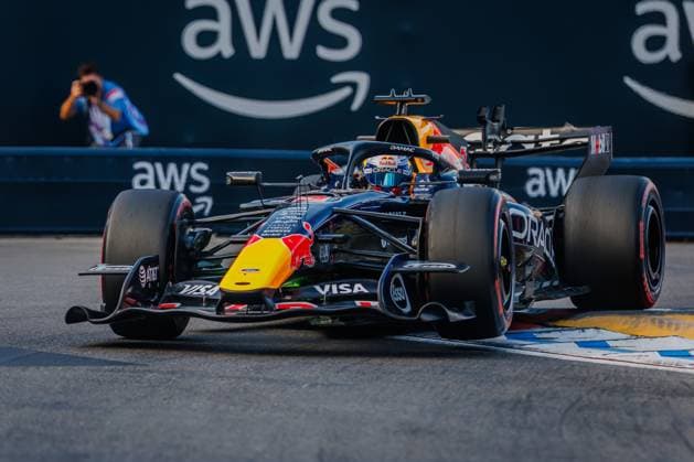 Max Verstappen Oracle Red Bull Racing, 01 with his car on the track, Monaco Grand Prix, Motorsport, Formula 1, 2026 season, 05 06 2026 Monaco Grand Prix, Motorsport, Formula 1, 2026 season, 05 06 2026 Copyright: xEibner-Pressefoto AlexanderxNeisx EP_ANS