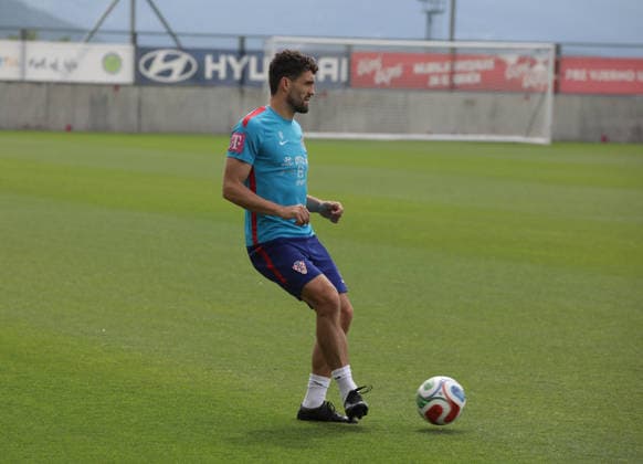Croatia national team, Nationalteam training session in Rijeka, Croatia Mateo Kovacic during Croatia national team training session at the auxiliary pitches of the HNK Rijeka Training Centre in Rujevica, Rijeka, Croatia, 6 June 2026, as part of preparations for the FIFA World Cup, WM, Weltmeisterschaft, Fussball and an International Friendly, Länderspiel, Nationalmannschaft match against Slovenia. GoranxKovacic PIXSELL