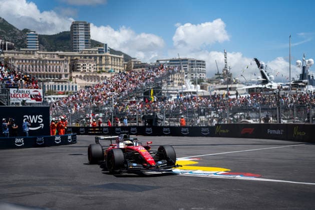 Charles Leclerc Scuderia Ferrari HP, Monaco, 16 in SF 26, MCO, Formula 1 World Championship, Monaco Grand Prix, Monte Carlo, 3 Free Practice, 2026 season, 06 06 2026 MCO, Formula 1 World Championship, Monaco Grand Prix, Monte Carlo, 2026 season, 06 06 2026 Monte Carlo Copyright: xEibner-Pressefoto Memmlerx EP_MMR
