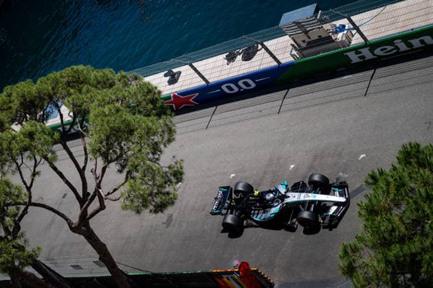 Andrea Kimi Antonelli Mercedes AMG Petronas F1 Team, Italy, 12 in F1 W17, MCO, Formula 1 World Championship, Monaco Grand Prix, Monte Carlo, 3 Free Practice, 2026 season, 06 06 2026 MCO, Formula 1 World Championship, Monaco Grand Prix, Monte Carlo, 2026 season, 06 06 2026 Monte Carlo Copyright: xEibner-Pressefoto Memmlerx EP_MMR
