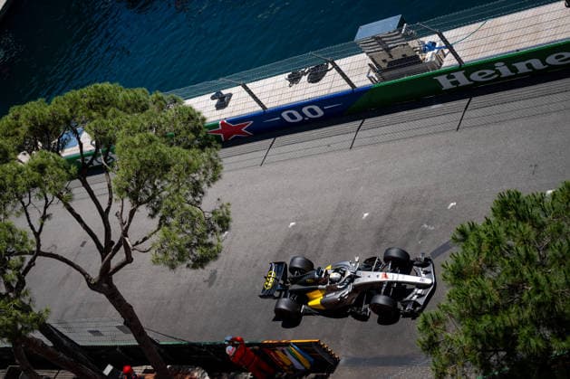 Nico Hülkenberg Audi Revolut F1 Team, Germany, 27 in Audi R26, MCO, Formula 1 World Championship, Monaco Grand Prix, Monte Carlo, 3 Free Practice, 2026 season, 06 06 2026 MCO, Formula 1 World Championship, Monaco Grand Prix, Monte Carlo, 2026 season, 06 06 2026 Monte Carlo Copyright: xEibner-Pressefoto Memmlerx EP_MMR