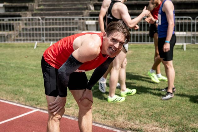 Tim Eikermann TSV Bayer 04 Leverkusen, 712, 110m hurdles men , GER, Leichtathletik, Athletics, Sparkassen Gala, Regensburg, 06 06 2026, GER, Leichtathletik, Athletics, Sparkassen Gala, Regensburg, 06 06 2026 Regensburg Copyright: xStefanxMayerx EP_SMR
