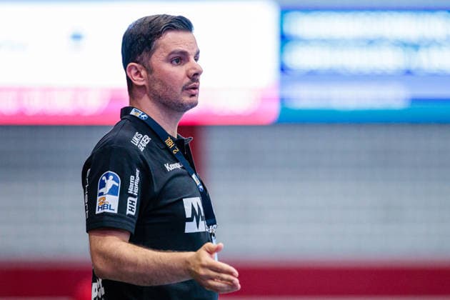 Rui Silva HC Oppenweiler Backnang, Coach GER, TuS N Luebbecke vs HC Oppenweiler Backnang, Handball, 2 Bundesliga, Matchday 34, Season 2025 2026, 06 06 2026 GER, TuS N Luebbecke vs HC Oppenweiler Backnang, Handball, 2 Bundesliga, Matchday 34, Season 2025 2026, 06 06 2026 Luebbecke Copyright: xEibner-Pressefoto JanxRollingerx EP_JSK