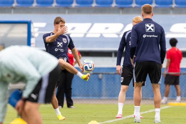 SOCCER - FIFA World Cup, WM, Weltmeisterschaft, Fussball 2026, preview SANTA BARBARA,CALIFORNIA,USA,06.JUN.26 - SOCCER - FIFA World Cup 2026, USA, Mexico, Canada, preview, Oesterreichischer Fussball-Bund, training team AUT. Image shows Alexander Prass (AUT). GEPAxpictures xArminxRauthner