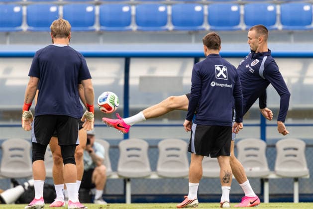 SOCCER - FIFA World Cup, WM, Weltmeisterschaft, Fussball 2026, preview SANTA BARBARA,CALIFORNIA,USA,06.JUN.26 - SOCCER - FIFA World Cup 2026, USA, Mexico, Canada, preview, Oesterreichischer Fussball-Bund, training team AUT. Image shows Sasa Kalajdzic (AUT). GEPAxpictures xArminxRauthner