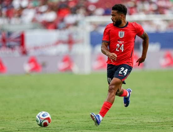 Reece James of England England v New Zealand, International Friendly, Länderspiel, Nationalmannschaft Football, Raymond James Stadium, Tampa, Florida, USA - 06 Jun 2026Tampa Raymond James Stadium Florida (FL) United States of America EDITORIAL USE ONLY No use with unauthorised audio, video, data, fixture lists, club league logos or live services. Online in-match use limited to 120 images, no video emulation. No use in betting, games or single club league player publications. Copyright: xDustinxMarkland Shutterstockx 16912910cr
