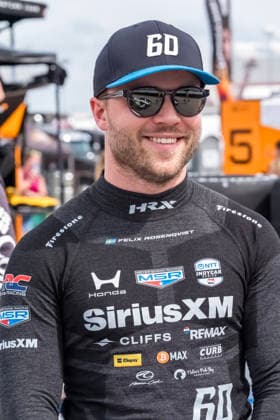June 6, 2026, Madison, Illinois, USA: IndyCar, Indy Car, IRL, USA SERIES driver, FELIX ROSENQVIST (60) (SWE) of Varnamo, Sweden, qualifies for the Bommarito Automotive Group 500 at World Wide Technology Raceway in MADISON, Illinois, USA. Madison USA - ZUMAa161 20260606_aaa_a161_015 Copyright: xWalterxArce GMGx