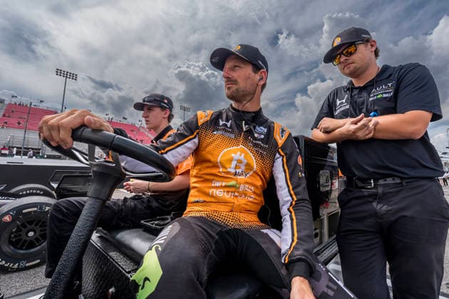 June 6, 2026, Madison, Illinois, USA: IndyCar, Indy Car, IRL, USA SERIES driver, ROMAIN GROSJEAN (18) (CHE) of Geneva, Switzerland, qualifies for the Bommarito Automotive Group 500 at World Wide Technology Raceway in MADISON, Illinois, USA. Madison USA - ZUMAa161 20260606_aaa_a161_023 Copyright: xWalterxArce GMGx