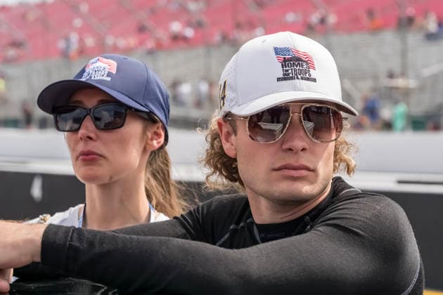 June 6, 2026, Madison, Illinois, USA: IndyCar, Indy Car, IRL, USA SERIES driver, SANTINO FERRUCCI (14) (USA) of Woodbury, CT, qualifies for the Bommarito Automotive Group 500 at World Wide Technology Raceway in MADISON, Illinois, USA. Madison USA - ZUMAa161 20260606_aaa_a161_035 Copyright: xWalterxArce GMGx
