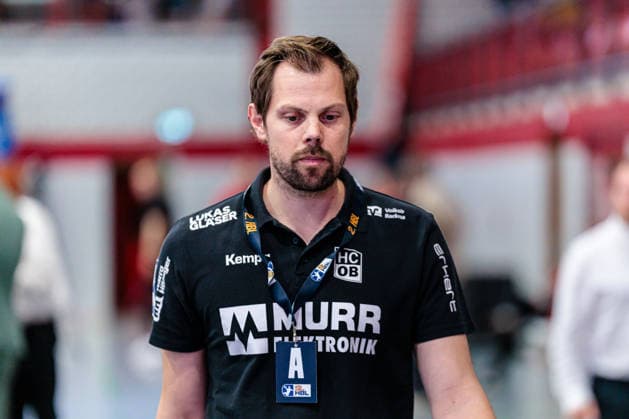 Frederick Griesbach HC Oppenweiler Backnang, Co Coach GER, TuS N Luebbecke vs HC Oppenweiler Backnang, Handball, 2 Bundesliga, Matchday 34, Season 2025 2026, 06 06 2026 GER, TuS N Luebbecke vs HC Oppenweiler Backnang, Handball, 2 Bundesliga, Matchday 34, Season 2025 2026, 06 06 2026 Luebbecke Copyright: xEibner-Pressefoto JanxRollingerx EP_JSK