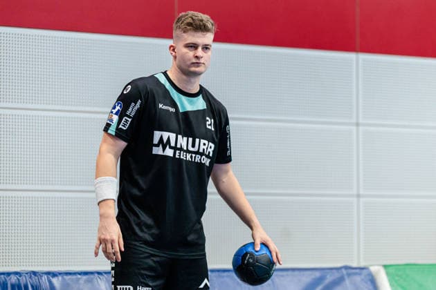 Martin Schmiedt HC Oppenweiler Backnang, 21 GER, TuS N Luebbecke vs HC Oppenweiler Backnang, Handball, 2 Bundesliga, Matchday 34, Season 2025 2026, 06 06 2026 GER, TuS N Luebbecke vs HC Oppenweiler Backnang, Handball, 2 Bundesliga, Matchday 34, Season 2025 2026, 06 06 2026 Luebbecke Copyright: xEibner-Pressefoto JanxRollingerx EP_JSK