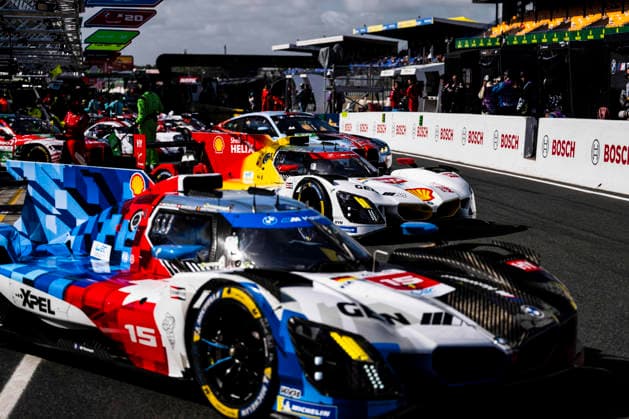 24 HEURES DU MANS 2026 - TEST DAY 20 FRIJNS Robin (nld), RAST Renà (ger), VAN DER LINDE Sheldon (zaf), BMW M Team WRT, BMW M Hybrid V8 20, Hypercar, pitlane, during the Test Day of the 24 Hours of Le Mans 2026, 3rd round of the 2026 FIA World Endurance Championship, on June 7, 2026 on the Circuit des 24 Heures du Mans in Le Mans, France - Le MansFrance Copyright: xCharlyxLopezx