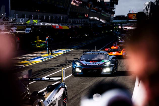 24 HEURES DU MANS 2026 - TEST DAY 02 JEFRI IBRAHIM Prince (mas), HANAFIN Lorcan (gbr), GREEN Ben (gbr), TF Corvette Z06 LMGT3.R 20, LM GT3, pitlane, during the Test Day of the 24 Hours of Le Mans 2026, 3rd round of the 2026 FIA World Endurance Championship, on June 7, 2026 on the Circuit des 24 Heures du Mans in Le Mans, France - Le MansFrance Copyright: xCharlyxLopezx