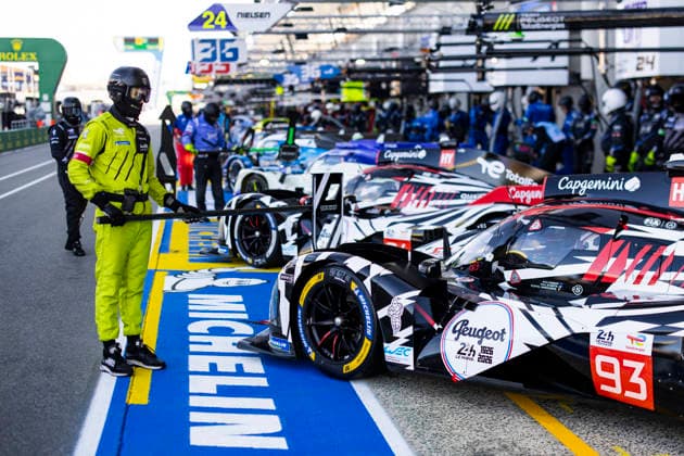 24 HEURES DU MANS 2026 - TEST DAY 93 DI RESTA Paul (gbr), VANDOORNE Stoffel (bel), CASSIDY Nick (nzl), Peugeot TotalEnergies, Peugeot 9X8 93, Hypercar, ambiance during the Test Day of the 24 Hours of Le Mans 2026, 3rd round of the 2026 FIA World Endurance Championship, on June 7, 2026 on the Circuit des 24 Heures du Mans in Le Mans, France - Le MansFrance Copyright: xJULIENxDELFOSSEx