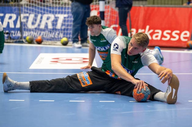 Kristian Saeveras FRISCH AUF Goeppingen, 12 at warm-up Bergischer HC vs Frisch Auf Goeppingen, Handball, DAIKIN HBL, 34 Matchday, Season 2025 2026, 07 06 2026 Bergischer HC vs Frisch Auf Goeppingen, Handball, DAIKIN HBL, 34 Matchday, Season 2025 2026, 07 06 2026 Wuppertal Copyright: xEibner-Pressefoto ThomasxHaeslerx EP_THR