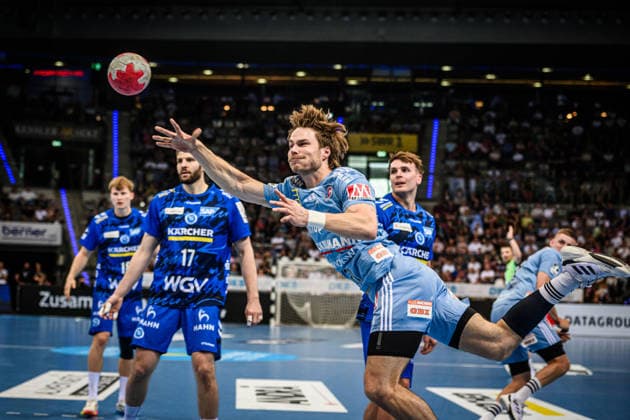 Christopher Bissel HC Erlangen, 21 GER, TVB Stuttgart HC Erlangen, DAIKIN HBL, Handball, Bundesliga, 34 Matchday, Season 2025 2026, 07 06 2026 GER, TVB Stuttgart HC Erlangen, DAIKIN HBL, Handball, Bundesliga, 34 Matchday, Season 2025 2026, 07 06 2026 Stuttgart Copyright: xSandyxDinkelackerx EP_SDR