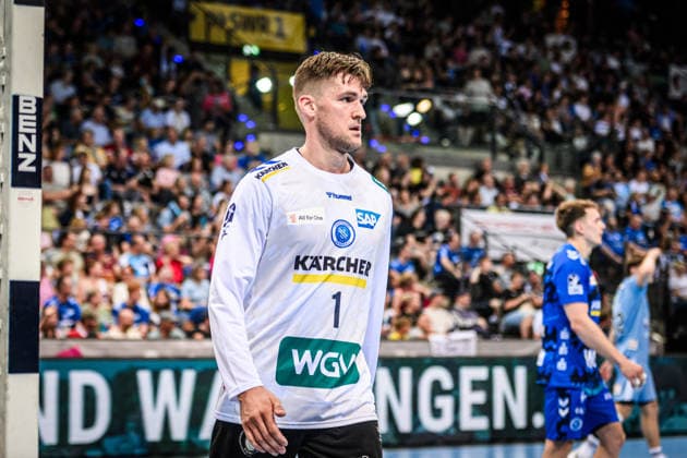 Mateusz Kornecki TVB Stuttgart, 01 GER, TVB Stuttgart HC Erlangen, DAIKIN HBL, Handball, Bundesliga, 34 Matchday, Season 2025 2026, 07 06 2026 GER, TVB Stuttgart HC Erlangen, DAIKIN HBL, Handball, Bundesliga, 34 Matchday, Season 2025 2026, 07 06 2026 Stuttgart Copyright: xSandyxDinkelackerx EP_SDR