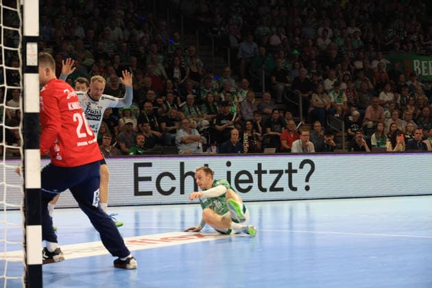 DEU, DHB, 1 HBL, Fuechse Berlin vs Flensburger Handewitt, 07 06 2026, Max Schmeling Halle, Berlin, DEU, DHB, 1 HBL, Fuechse Berlin vs Flensburger Handewitt, im Bild nordphotoxGmbHx xEngler nph00076
