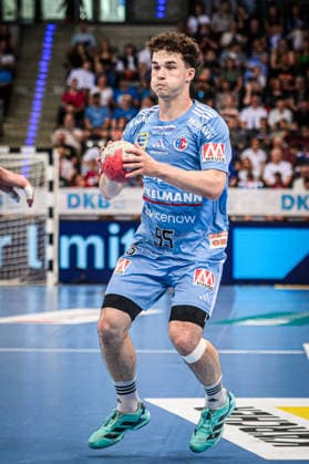 Lucca Bialowas HC Erlangen, 95 GER, TVB Stuttgart HC Erlangen, DAIKIN HBL, Handball, Bundesliga, 34 Matchday, Season 2025 2026, 07 06 2026 GER, TVB Stuttgart HC Erlangen, DAIKIN HBL, Handball, Bundesliga, 34 Matchday, Season 2025 2026, 07 06 2026 Stuttgart Copyright: xSandyxDinkelackerx EP_SDR