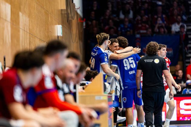 07 06 2026, GER, Handball, Men, Season 25 26, Daikin 1 Bl, 34 Matchday, ThSV Eisenach HSV Hamburg Handball Sport Verein Hamburg Alexandar Capric ThSV Eisenach, 6 , Alexander Saul ThSV Eisenach,95 99817 Eisenach Werner Assmann Halle Am Sportp Thueringen Germany