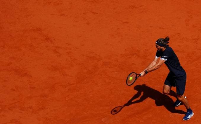 Alexander Zverev in Men s Final action French Open Tennis, Day Fifteen, Tennis, Roland Garros, Paris, France - 07 Jun 2026Paris Roland Garros France EDITORIAL USE ONLY No use with unauthorised audio, video, data, fixture lists, club league logos or live services. Online in-match use limited to 120 images, no video emulation. No use in betting, games or single club league player publications. Copyright: xJavierxGarcia Shutterstockx 16906573f