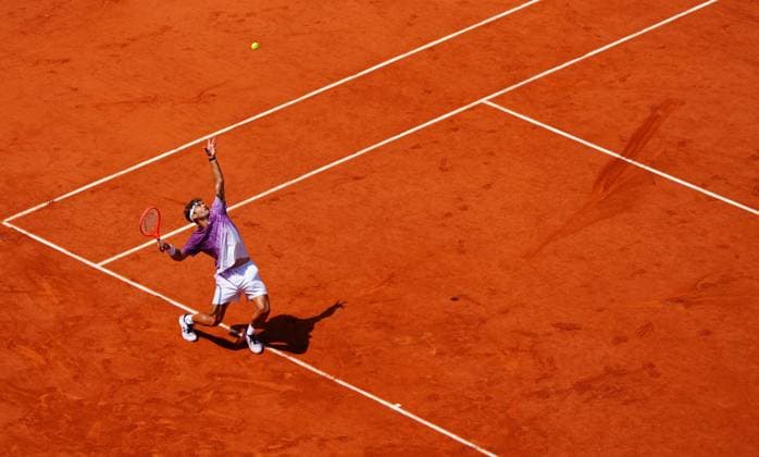 Flavio Cobolli in Men s Final action French Open Tennis, Day Fifteen, Tennis, Roland Garros, Paris, France - 07 Jun 2026Paris Roland Garros France EDITORIAL USE ONLY No use with unauthorised audio, video, data, fixture lists, club league logos or live services. Online in-match use limited to 120 images, no video emulation. No use in betting, games or single club league player publications. Copyright: xJavierxGarcia Shutterstockx 16906573g