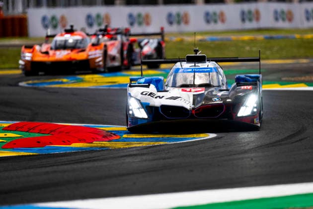 24 HEURES DU MANS 2026 - TEST DAY 15 MAGNUSSEN Kevin (dnk), MARCIELLO Raffaele (swi), VANTHOOR Dries (bel), BMW M Team WRT, BMW M Hybrid V8 15, Hypercar, action during the Test Day of the 24 Hours of Le Mans 2026, 3rd round of the 2026 FIA World Endurance Championship, on June 7, 2026 on the Circuit des 24 Heures du Mans in Le Mans, France - Le MansFrance Copyright: xFabrizioxBoldonix