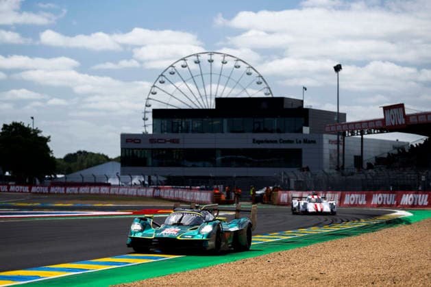 24 HEURES DU MANS 2026 - TEST DAY 007 TINCKNELL Harry (gbr), GAMBLE Tom (gbr), GUNN Ross (gbr), Aston Martin THOR Team, Aston Martin Valkyrie 007, Hypercar, action during the Test Day of the 24 Hours of Le Mans 2026, 3rd round of the 2026 FIA World Endurance Championship, on June 7, 2026 on the Circuit des 24 Heures du Mans in Le Mans, France - Le MansFrance Copyright: xFabrizioxBoldonix