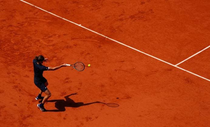 Alexander Zverev in Men s Final action French Open Tennis, Day Fifteen, Tennis, Roland Garros, Paris, France - 07 Jun 2026Paris Roland Garros France EDITORIAL USE ONLY No use with unauthorised audio, video, data, fixture lists, club league logos or live services. Online in-match use limited to 120 images, no video emulation. No use in betting, games or single club league player publications. Copyright: xJavierxGarcia Shutterstockx 16906573h