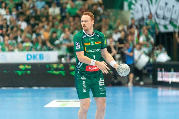 Tomas Piroch SC DHfK Leipzig, 07 at his last game for SC DHfK Leipzig SC DHfK Leipzig vs TSV GWD Minden, Handball, 1 Handball Bundesliga, Matchday 34, Season 2025 2026, 07 06 2026 SC DHfK Leipzig vs TSV GWD Minden, Handball, 1 Handball Bundesliga, Matchday 34, Season 2025 2026, 07 06 2026 Leipzig Copyright: xEibner-Pressefoto PiaxSchindlerx EP_PSR