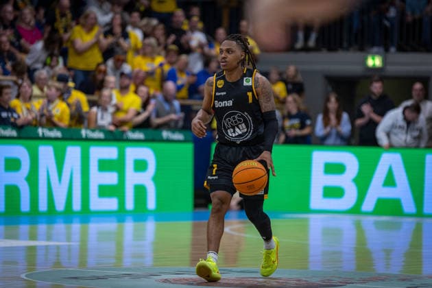 Phillip Montreal Russell Bozic Estriche Knights Kirchheim, 01 GER, Phoenix Hagen vs Bozic Estriche Knights Kirchheim, BARMER 2 Basketball Bundesliga, Playoffs Final Game 2, Season 2025 2026, 07 06 2026 GER, Phoenix Hagen vs Bozic Estriche Knights Kirchheim, BARMER 2 Basketball Bundesliga, Playoffs Final Game 2, Season 2025 2026, 07 06 2026 Hagen Copyright: xEibner-Pressefoto NinaxSanderx EP_NSR