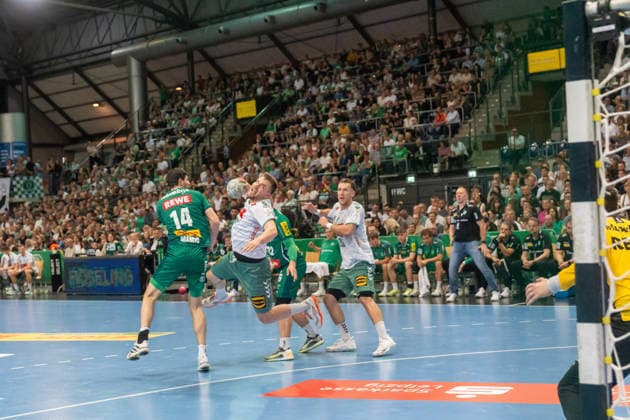 Ian Weber TSV GWD Minden, 13 SC DHfK Leipzig vs TSV GWD Minden, Handball, 1 Handball Bundesliga, Matchday 34, Season 2025 2026, 07 06 2026 SC DHfK Leipzig vs TSV GWD Minden, Handball, 1 Handball Bundesliga, Matchday 34, Season 2025 2026, 07 06 2026 Leipzig Copyright: xEibner-Pressefoto PiaxSchindlerx EP_PSR