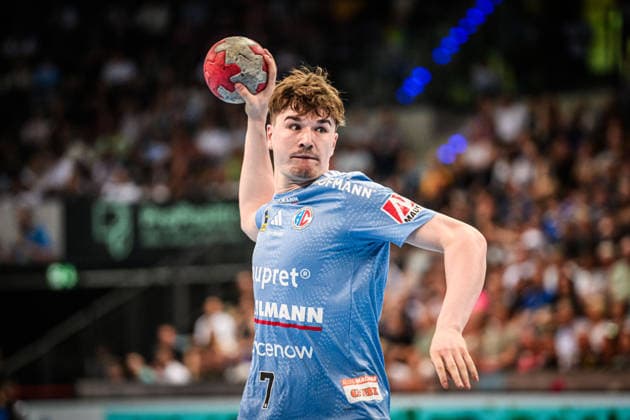 Yannik Bialowas HC Erlangen, 07 GER, TVB Stuttgart HC Erlangen, DAIKIN HBL, Handball, Bundesliga, 34 Matchday, Season 2025 2026, 07 06 2026 GER, TVB Stuttgart HC Erlangen, DAIKIN HBL, Handball, Bundesliga, 34 Matchday, Season 2025 2026, 07 06 2026 Stuttgart Copyright: xSandyxDinkelackerx EP_SDR