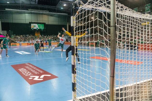 Mats Korte TSV GWD Minden, 11 scores to equalize for the Minden SC DHfK Leipzig vs TSV GWD Minden, Handball, 1 Handball Bundesliga, Matchday 34, Season 2025 2026, 07 06 2026 SC DHfK Leipzig vs TSV GWD Minden, Handball, 1 Handball Bundesliga, Matchday 34, Season 2025 2026, 07 06 2026 Leipzig Copyright: xEibner-Pressefoto PiaxSchindlerx EP_PSR