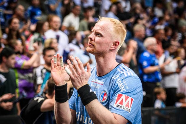 Sebastian Firnhaber HC Erlangen, 18 Applause for the fans GER, TVB Stuttgart HC Erlangen, DAIKIN HBL, Handball, Bundesliga, Matchday 34, Season 2025 2026, 07 06 2026 GER, TVB Stuttgart HC Erlangen, DAIKIN HBL, Handball, Bundesliga, Matchday 34, Season 2025 2026, 07 06 2026 Stuttgart Copyright: xSandyxDinkelackerx EP_SDR