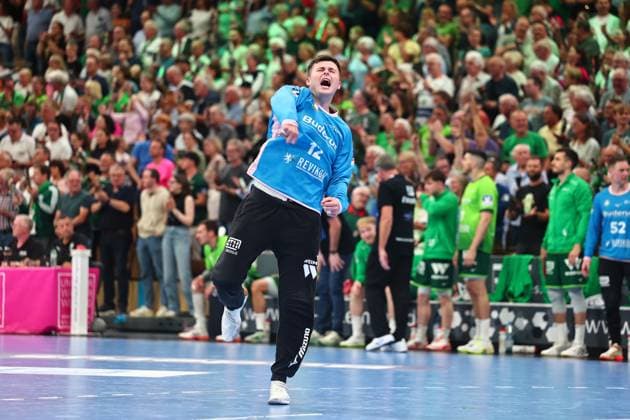 Anadin Suljakovic HSG Wetzlar, 12 cheers GER, HSG Wetzlar vs SC Magdeburg, Handball, 1 Bundesliga, Matchday 34, Season 2025 2026, 07 06 2026 GER, HSG Wetzlar vs SC Magdeburg, Handball, 1 Bundesliga, Matchday 34, Season 2025 2026, 07 06 2026 Wetzlar Copyright: xEibner-Pressefoto RenexWeissx EP_RWS