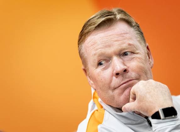 NEW YORK - National coach Ronald Koeman during a press conference, PK, Pressekonferenz of the Dutch national team, Nationalteam at Sonesta White Plains Downtown, on June 7, 2026, in White Plains, New York. The Dutch national team is preparing for the 2026 FIFA World Cup, WM, Weltmeisterschaft, Fussball KOEN VAN WEEL ANP xVIxANPxSportx xxANPxIVx 560410603 originalFilename: 560410603.jpg